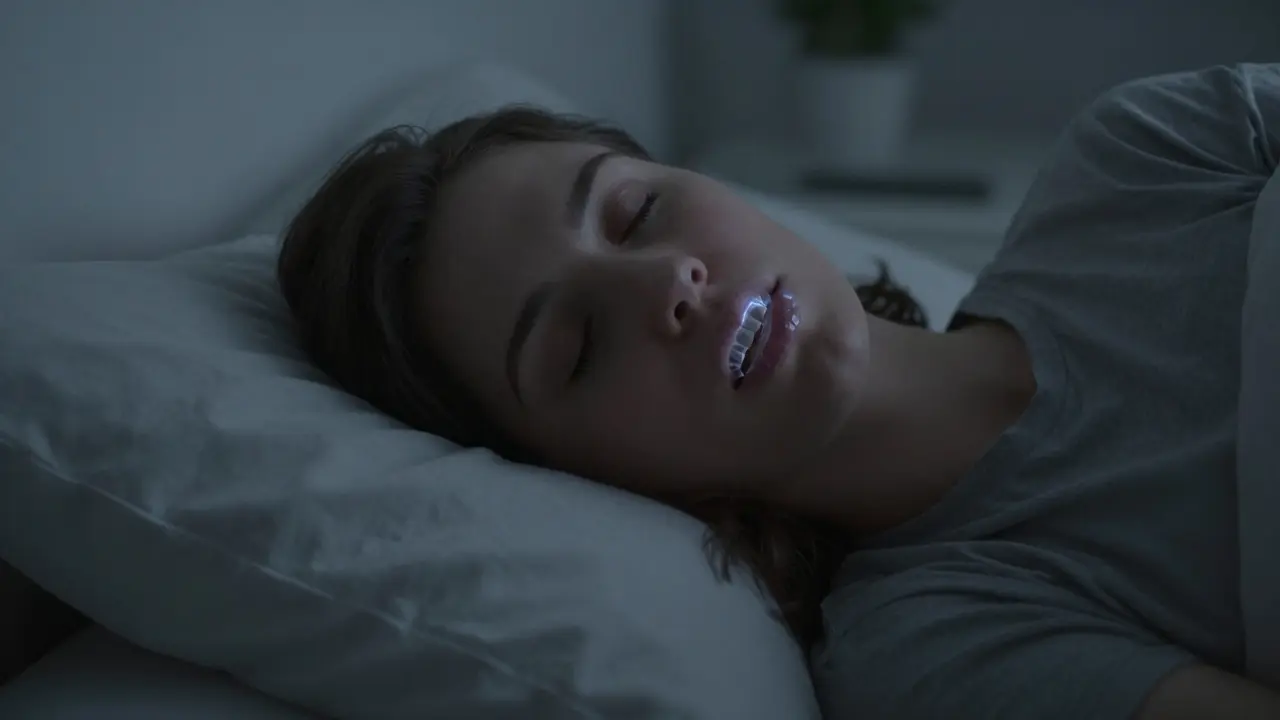 Člověk klidně spí v noci s neviditelnými nočními rovnátky.